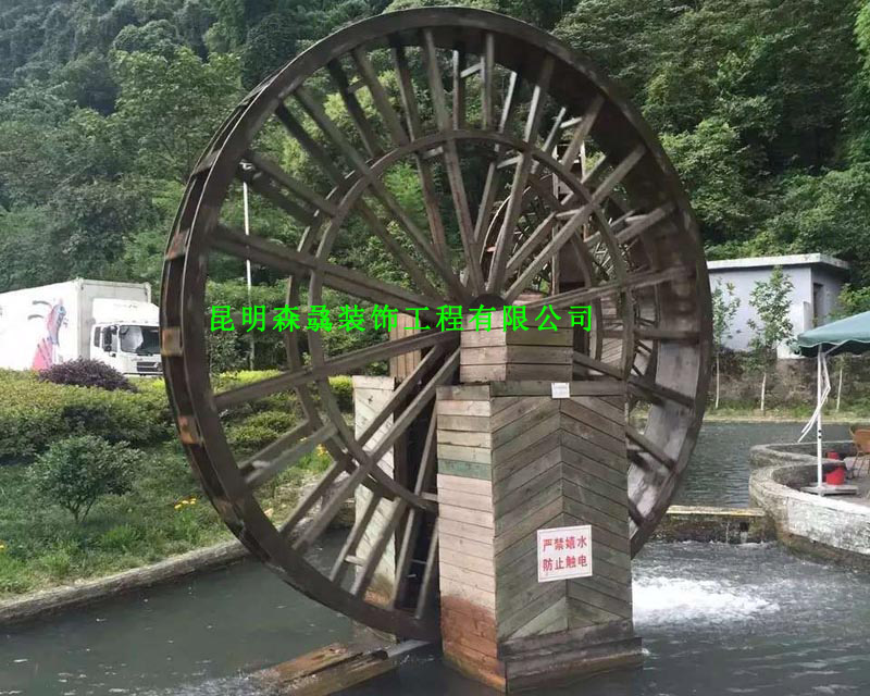 黃連河景區水車(chē)